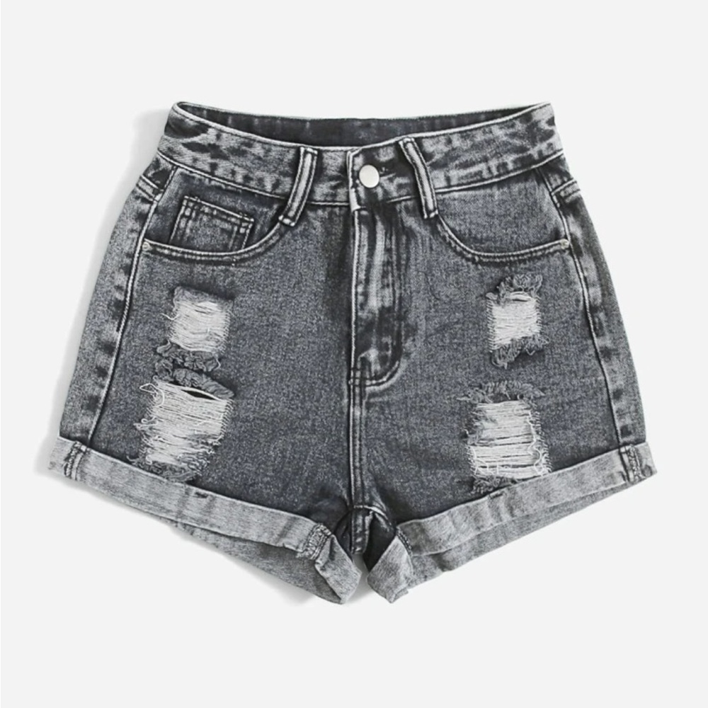 SHEIN jean shortssss ❤️❤️❤️